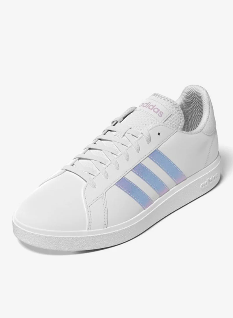 Adidas Grand Court Base 2.0 W White Sportswear Shoes For Women